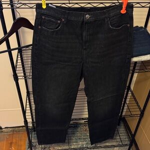 American Eagle Outfitters Black Boyfriend Jeans